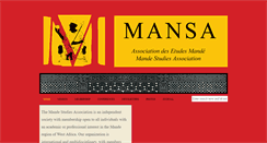 Desktop Screenshot of mandestudies.org